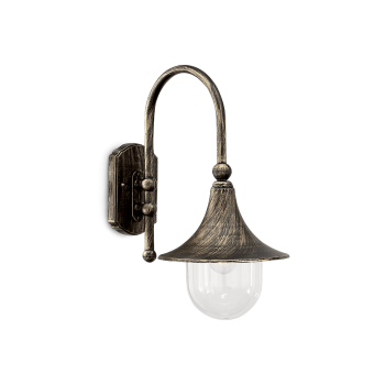 Aplică de exterior CIMA - Art. 024134, Ideal Lux, Negru