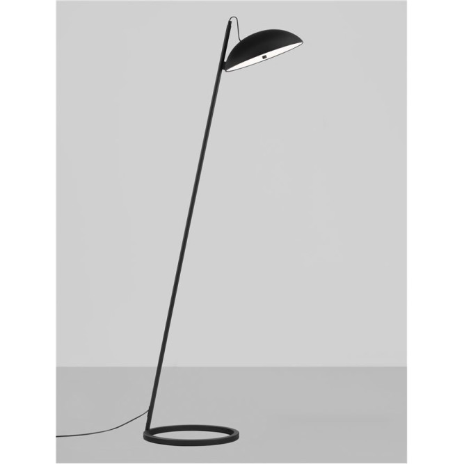 Lampadar de interior Flute - Art. 9006100, Nova Luce, Negru