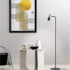 Lampadar de interior Pongo - Art. 9010226, Nova Luce, Negru/Auriu