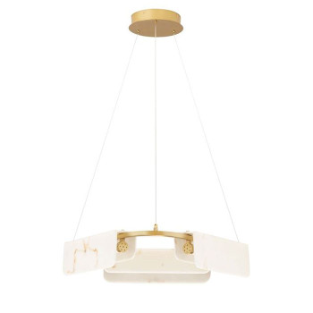 Lustra Nova Luce Aider, alama, LED, 34W, 2146 lumeni, alb cald 3000K, D.63 cm, 9019758