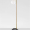 Lampadar de interior Alvarez - Art. 9136702, Nova Luce, Negru/Auriu/Alb