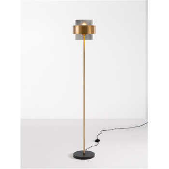 Lampadar de interior Sianna - Art. 9236410, Nova Luce, Auriu/Fumuriu