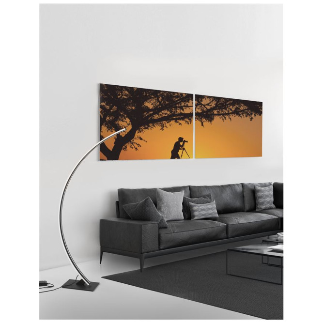 Lampadar de interior Breton - Art. 9348092, Nova Luce, Negru