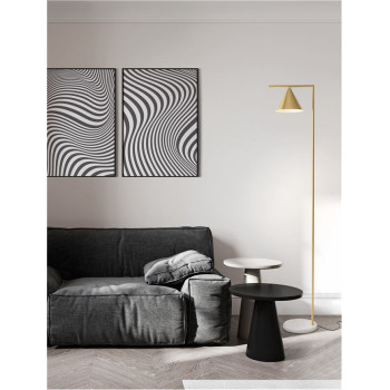 Lampadar de interior Sway - Art. 9501236, Nova Luce, Auriu