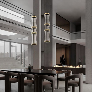 Suspensie de interior Anapnoe touchless - Art. 9695284, Nova Luce, negru