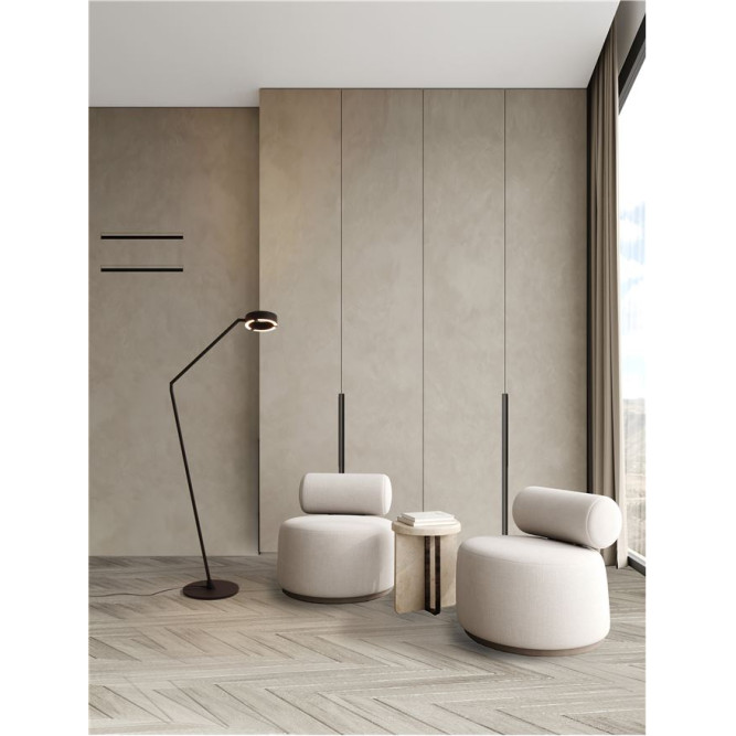 Lampadar de interior Afi dimmabil - Art. 9870021, Nova Luce, Negru