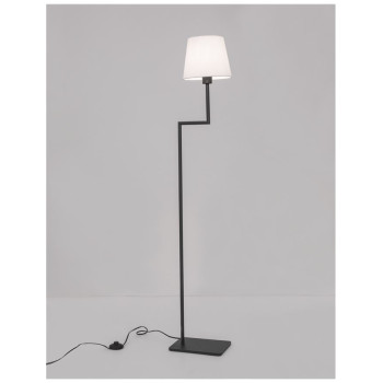 Lampadar de interior Savona - Art. 9919153, Nova Luce, Alb/Negru