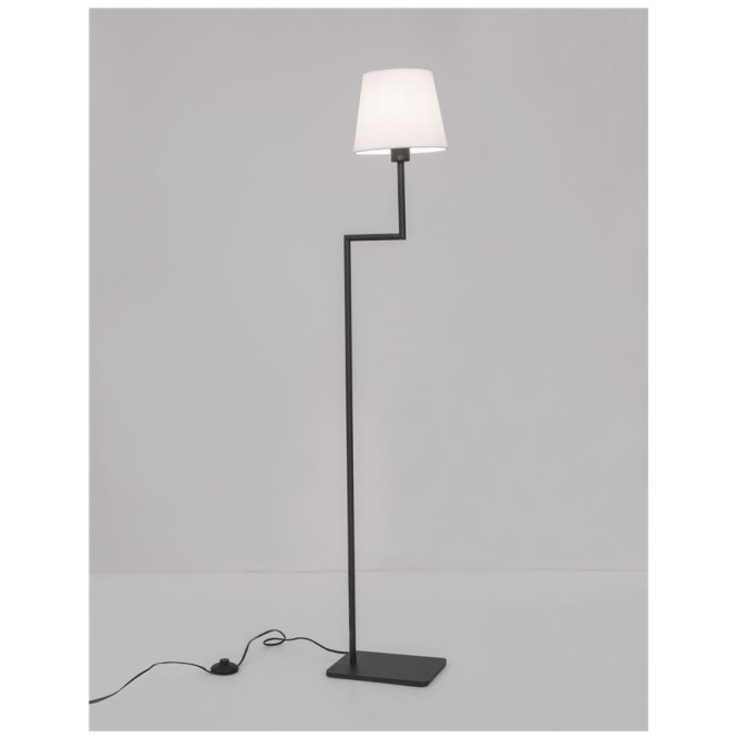 Lampadar de interior Savona - Art. 9919153, Nova Luce, Alb/Negru