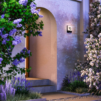 Aplică de exterior Row - Art. O448WL-L9GF3KSR, Maytoni, Grafit, IP44