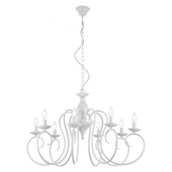 Candelabru de interior CIRCE - Art. ICI C8 01, Incanti, Alb