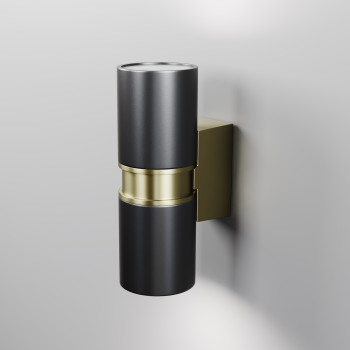 Aplică de exterior Bowery - Art. O582WL-02B, Maytoni, Negru, IP54