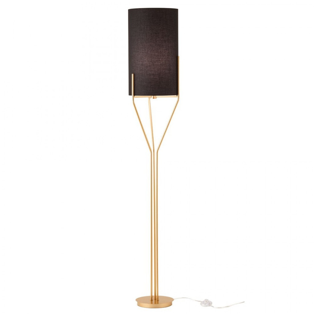 Lampadar de interior POSEIDO - Art. IPO F1 05 06, Incanti, Auriu/Negru