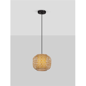 Suspensie de interior Asma - Art. 9001116, Nova Luce, Nuanță lemn
