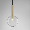 Suspensie de interior Amelia - Art. 9028831, Nova Luce, Transparent/Auriu