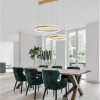 Suspensie de interior Agos dimabil - Art. 9054445, Nova Luce, Auriu/Transparent