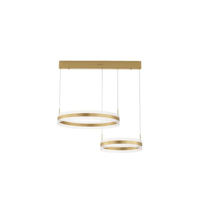 Suspensie de interior Agos dimabil - Art. 9054445, Nova Luce, Auriu/Transparent
