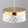 Suspensie de interior Bion - Art. 9186941, Nova Luce, Auriu/Transparent