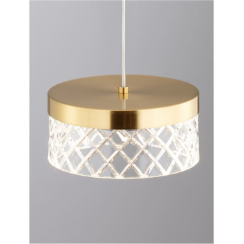 Suspensie de interior Bion - Art. 9186941, Nova Luce, Auriu/Transparent