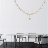 Suspensie de interior Brillante - Art. 9695200, Nova Luce, Auriu/Transparent
