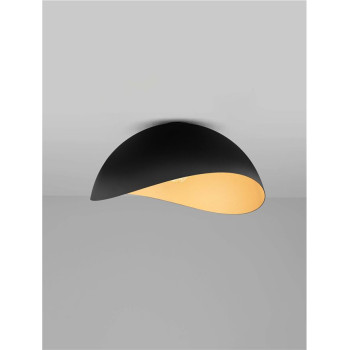 Plafonieră de interior Opsi - Art. 9695297, Nova Luce, Negru/Auriu