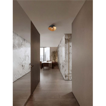 Plafonieră de interior Opsi - Art. 9695305, Nova Luce, Negru/Auriu
