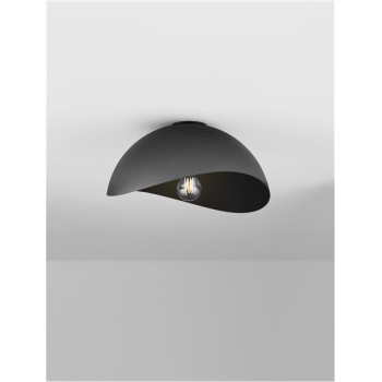 Plafonieră de interior Opsi - Art. 9695307, Nova Luce, Gri/Negru