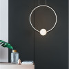 Suspensie de interior Celia - Art. 9820605, Nova Luce, Negru/Alb, telecomandă inclusă
