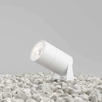 Miniproiector de exterior Bern - Art. O050FL-L15W3K, Maytoni, Alb