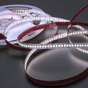 Bandă flexibilă LED XRIBO IP20 5m/rolă 18W/m 192LED/m 24V DC 6000K CRI.80 >115°