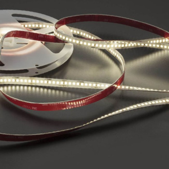 Bandă flexibilă LED XRIBO IP66 5m/rolă 18W/m 192LED/m 24V DC 4000K CRI.80 >115°