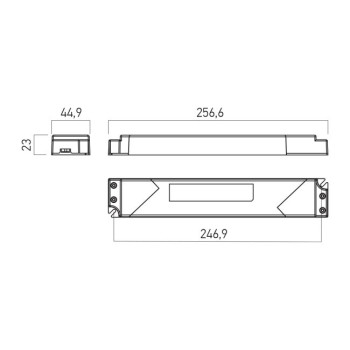 DRIVER SLIM TC 24V 300W IP44