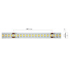 Bandă flexibilă LED XRIBO IP20 15m/rolă 12W/m 182 LED/m 48V DC 3000K CRI.90 >120dgr