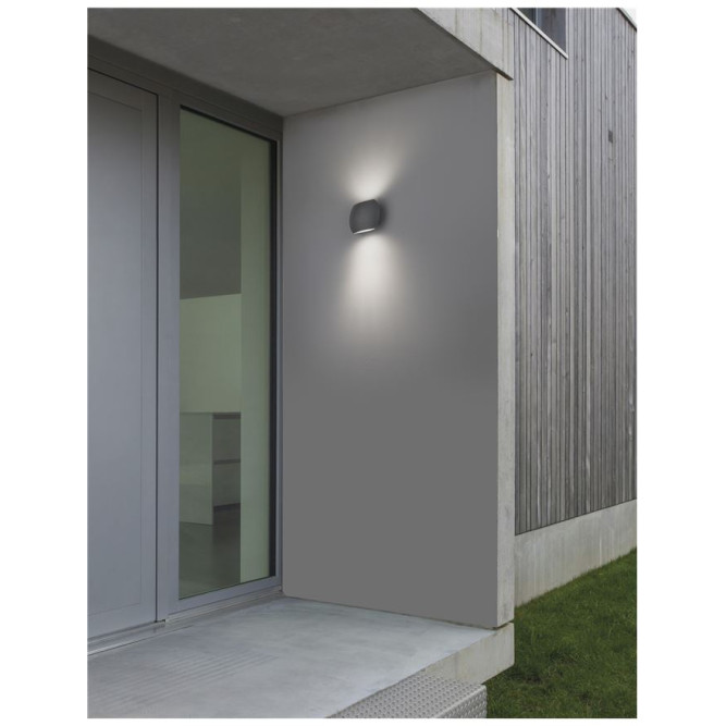 Aplică de exterior Como - Art. 741662, Nova Luce, Gri