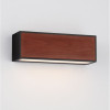 Aplică de exterior Brown solar cu senzor - Art. 9030583, Nova Luce, Maro/Negru