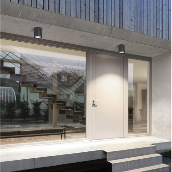Plafonieră de exterior Ceci - Art. 9200611, Nova Luce, Negru
