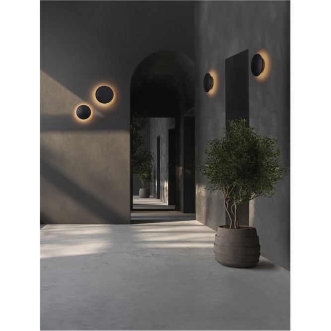 Aplică de exterior Cooper - Art. 9923418, Nova Luce, Negru