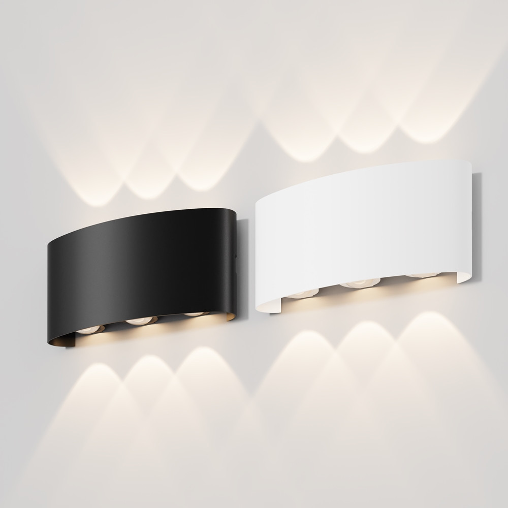 Aplică de exterior Strato - Art. O417WL-L6B3K, Maytoni, Negru, IP54