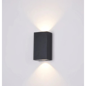 Aplică de exterior Times Square - Art. O581WL-L6B, Maytoni, Negru, IP54