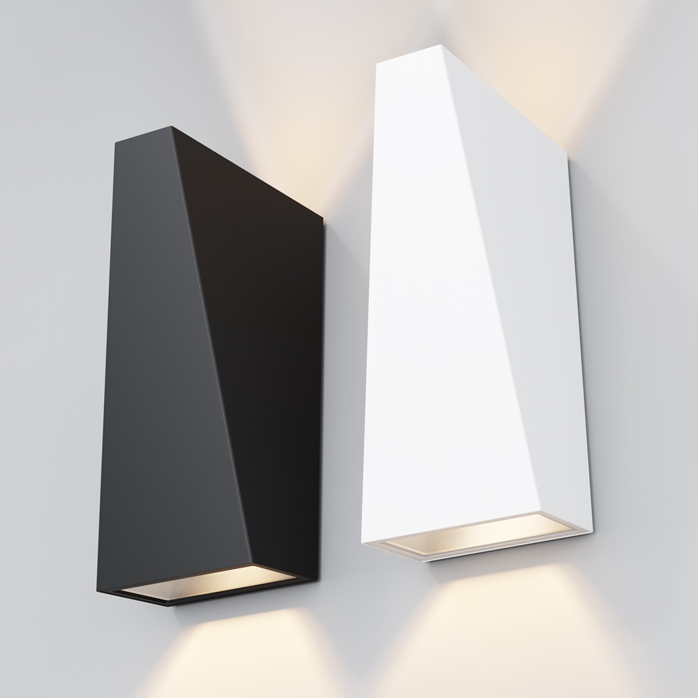 Aplică de exterior Times Square - Art. O580WL-L6B, Maytoni, Negru, IP54