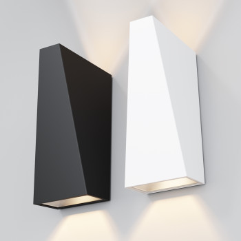 Aplică de exterior Times Square - Art. O580WL-L6B, Maytoni, Negru, IP54