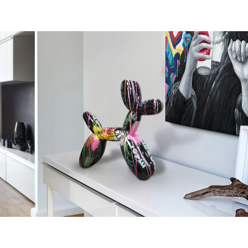 Figurină BALLOON DOG GRAFITTI - Art. 356640, Schuller, Multicolor
