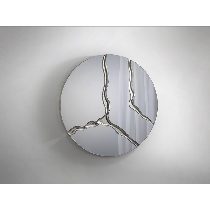 Oglindă SURCOS, Ø100 - Art. 487029, Schuller, Argintiu