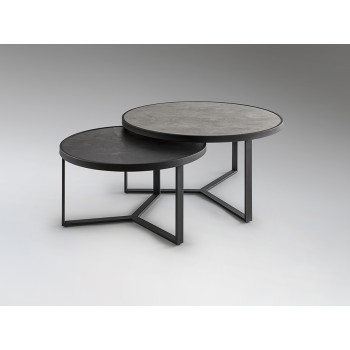Set măsuțe NAIRA - Art. 719124, Schuller, Negru, Gri