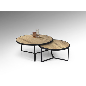 Set măsuțe NAIRA - Art. 719249, Schuller, Lemn