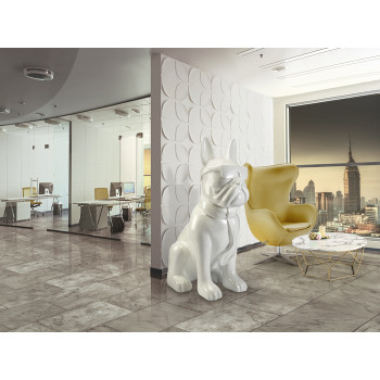 Figurină BULLDOG FRANCEZ - Art. 722599, Schuller, Alb