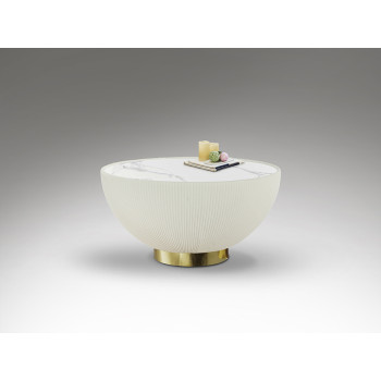 Măsuță de cafea CANDY - Art. 745529, Schuller, Alb, Alamă