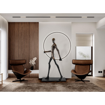 Figurină CAMINANTE - Art. 779830, Schuller, Negru