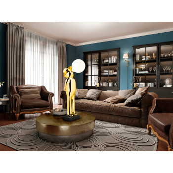 Figurină MR. BUBBLE - Art. 788827, Schuller, Auriu