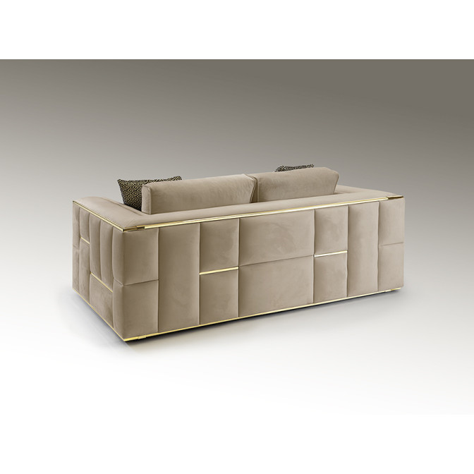 Canapea BERLIN, 2 locuri - Art. 9021037, Schuller, Auriu