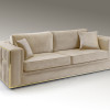 Canapea BERLIN, 3 locuri - Art. 9031036, Schuller, Auriu